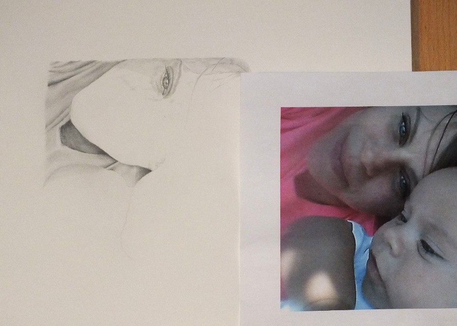 Pencil-Portrait-M-and-D-3